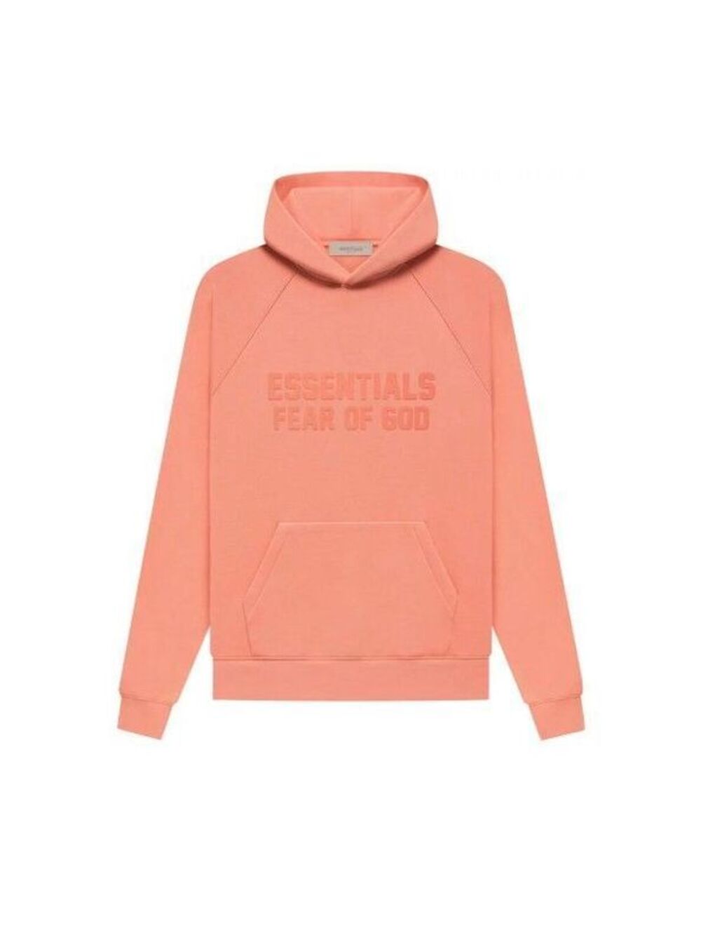Essentials Fear of God Hoodie in Coral L ($100)